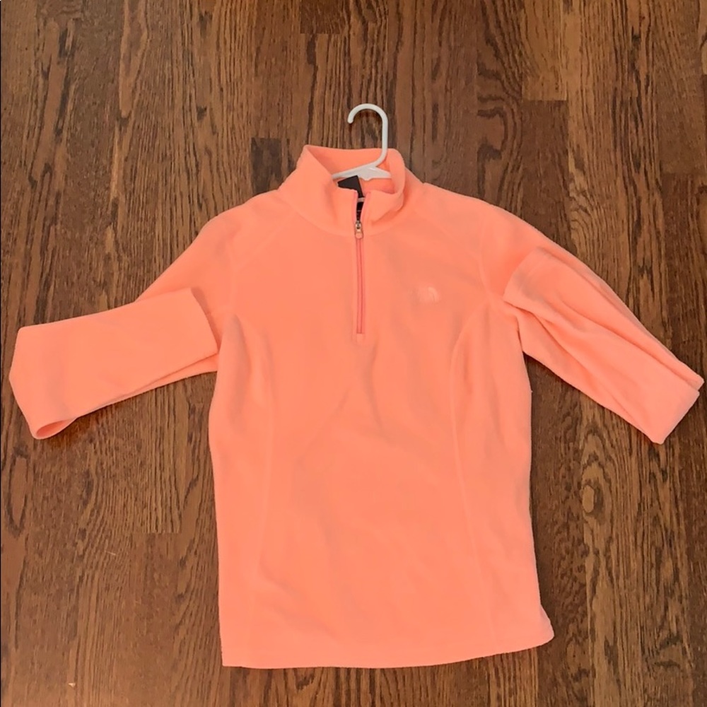 North face fleece quarter zip